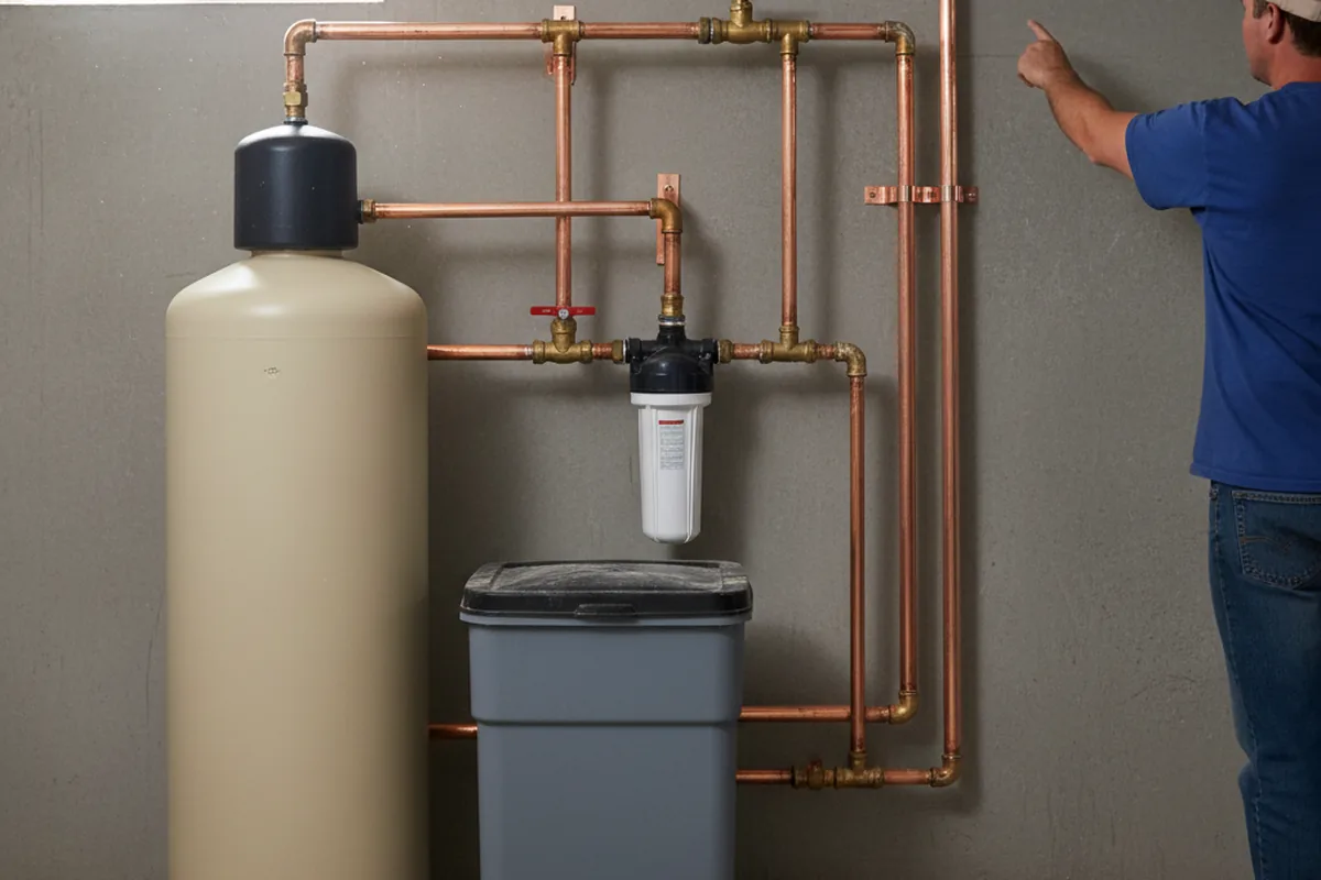 Whole-house water treatment system installed in Mc Andrews